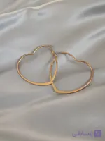 گوشواره قلبی بزرگ