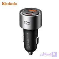 شارژر فندکی 90 وات 3 پورت مک دودو مدل CC-3110