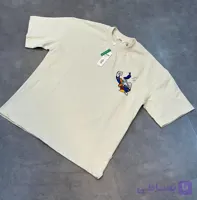 تیشرت پارچه ماکان گلدوزی اردک
