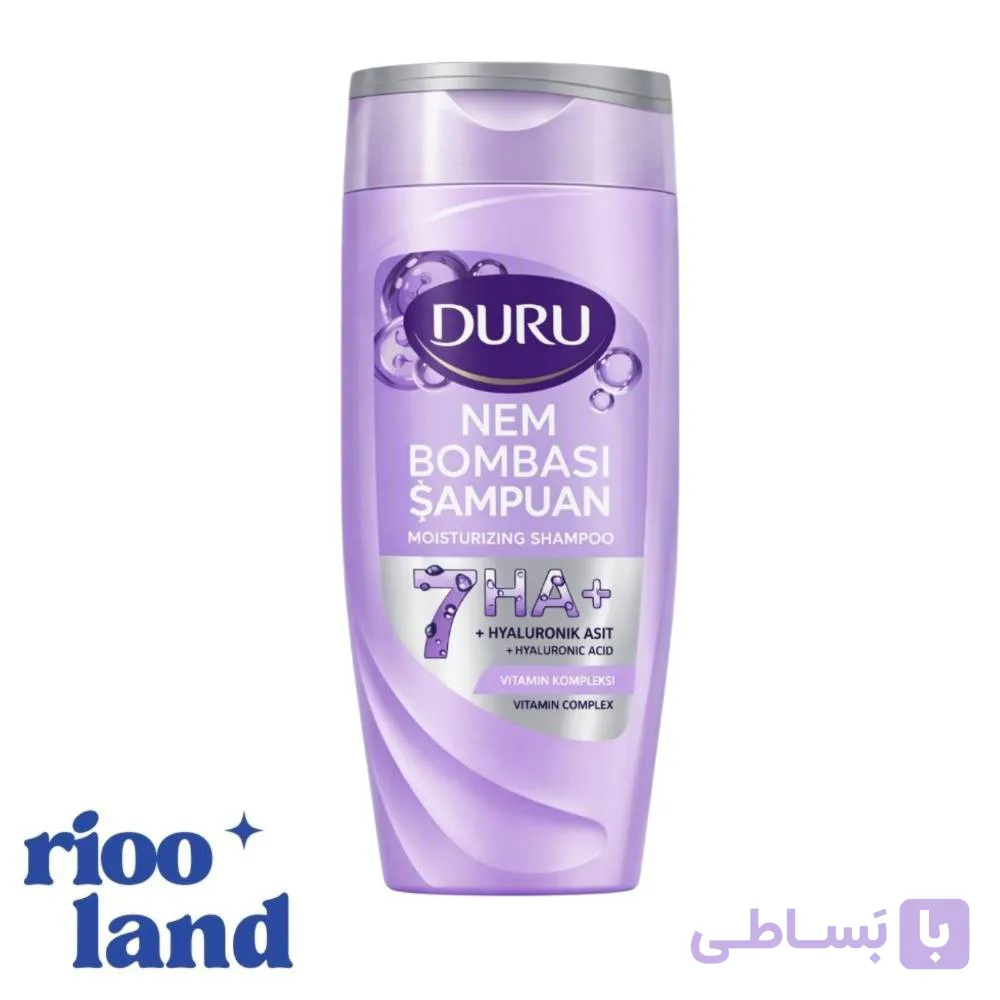 شامپو آبرسان و ترمیم‌کننده دورو مدل Nem Bombası 7HA + Peptide حجم۴۰۰میلی لیتر