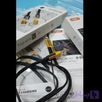 کابل شارژر 4 کاره 65W تخت سر فلزی کیفیت فوق العاده