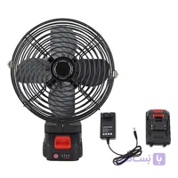 پنکه شارژی مدل HS-I8088 (پنکه نیسانی، باتری 96 ولت)