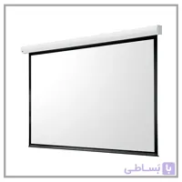 پرده نمایش برقی پروژکتور اسکوپ 300*300 - پارچه عالی گرید فایبر گلاس