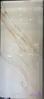 سرامیک اسلب نوین سرام طرح سنگ گلدن وینز رندوم سفید براق سایز 120*270