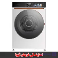 ماشین لباسشویی آیوا مدل DW-NXD10 ظرفیت 10 کیلوگرم (سفید/نقره ای)