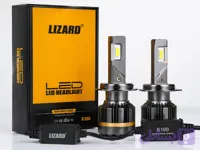 هدلایت LIZARD K100 دو رنگ 65 وات | نور سفید و آفتابی