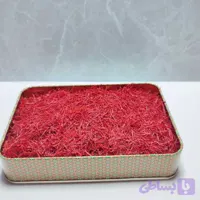 زعفران با کیفیت 50 گرم سوپر نگین اتویی بهترین نوع ظرف خاتم