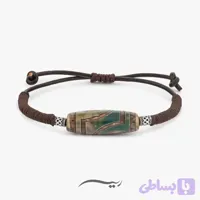 دستبند نقره مردانه حوروس