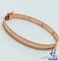 دستبند النگویی طلای رزگلد آدونیس کارتیه