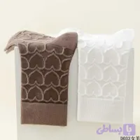 جوراب فانتزی طرح قلب