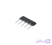 مقاومت 5 پین یک سر مشترک 4.7 کیلواهم 1/8 وات 2 درصد Sip ARRAY 4.7K 1/8W 5PIN 2%