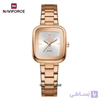 ساعت مچی زنانه نیوی فورس Naviforce مدل NF 5075 RGW