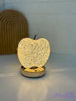 چراغ خواب لمسی طرح سیب رومیزی
