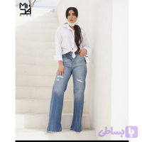 شلوار جین بگ کد 2343