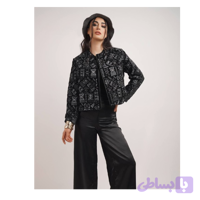 کراپ کت مخمل سوزن دوزی شده کد:2
