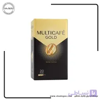 قهوه فوری گلد مولتی کافه – 20 ساشه 2 گرمی