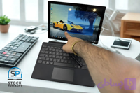 تبلت سرفیس پرو 7 پلاس مایکروسافت با پردازنده i5 نسل ۱۱ با رم 8 و حافظه 256 SSD صفحه نمایش لمسی سیم کارت خوره12