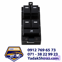 کلید شیشه بالابر جلو چپ شاهین (سمت راننده)