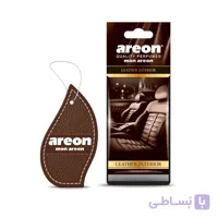 خوشبوکننده کارتی آرئون AREON سری mon رایحه چرم Leather Interior