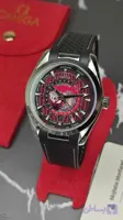 ساعت مچی مردانه امگا مدل جهان نما Omega Aquatera Worldtime