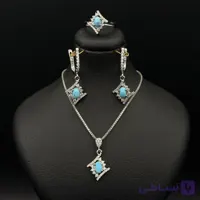 نیم ست فیروزه درجه یک اصل نیشابوری کد2730
