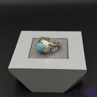انگشتر مردانه فیروزه اصل نیشابوری کد2752