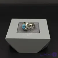 انگشتر مردانه فیروزه اصل نیشابوری کد2783