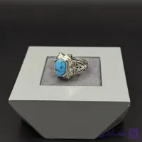 انگشتر فیروزه مناسب استفاده روزانه کد2742