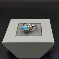 انگشتر فیروزه اصل نیشابوری کد2749