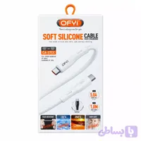 کابل OFYI CA-27CC؛ کابل دوسر تایپ سی با روکش سیلیکونی