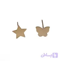 گوشواره طلا ستاره و پروانه G0065