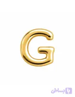 پلاک طلا حرف G مینیمال 018