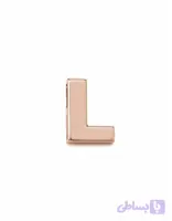 پلاک طلا حرف سه بعدی L -02