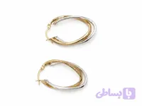 گوشواره طلا مدل ورساچه 3044