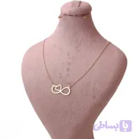 گردنبند طلا قلب بی نهایت sh0022