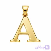 آویز طلا ۱۸ عیار مدل حرف A