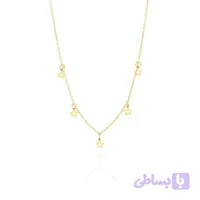 گردنبند طلا ستاره توخالی N0564