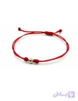 دستبند رداسترینگ گوی طلا 004 (کد PTMGY)