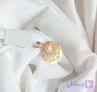 پلاک طلا مدل مروارید آریا
