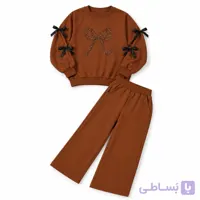 ست دوتیکه بلوز و شلوار پاپیونی |کد ۰۷۹۳۱۵۸۴(ارسال رایگان)