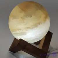 آباژور سنگ نمک طرح کره قطر 10 سانت کد D104
