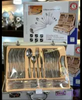 سرویس قاشق و چنگال 120 پارچه مدل مینیاتور STAINLESS