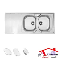 سینک ظرفشویی توکار کد 147A اخوان