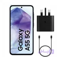 شارژر سامسونگ A55 کیفیت اورجینال – آداپتور تک / مشکی
