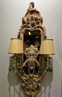 دیوارکوب لوستری کریستالی کد 5003
