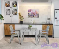 مبلمان باغی میزو صندلی مدل تکین