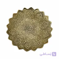 پیش دست برنجی طرح گل