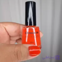 لاک ناخن نارنجی داتمه کد 125 شاین مات براق رنگی