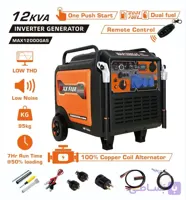 مکس فام MAX12000GAS | موتور برق گازی و بنزینی 12KVA
