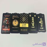گلس گوشی موبایل ایفون، سامسونگ و شیائومی آنتی استاتیک و ضد لک و اثر انگشت